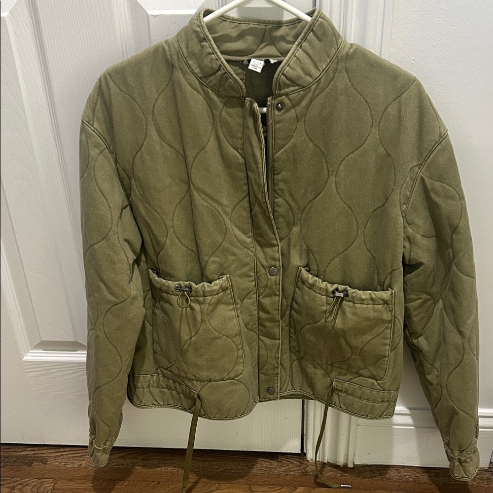 Joie Quilted Utility Jacket